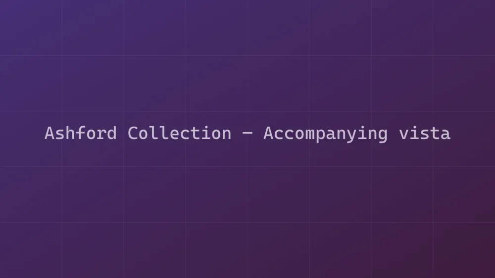 Ashford Collection — Image 2