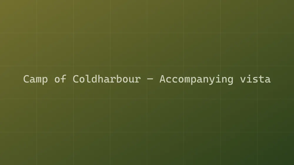 Camp of Coldharbour — Image 2