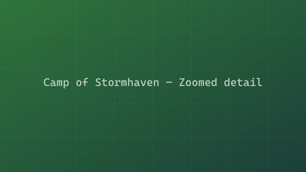 Camp of Stormhaven — Image 1