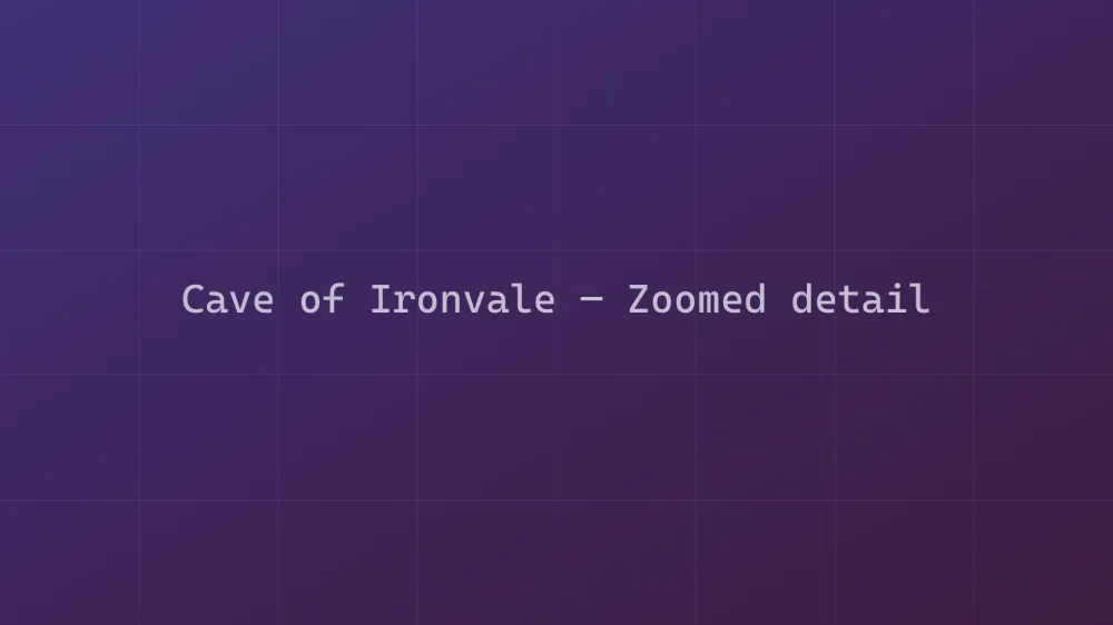 Cave of Ironvale — Image 1