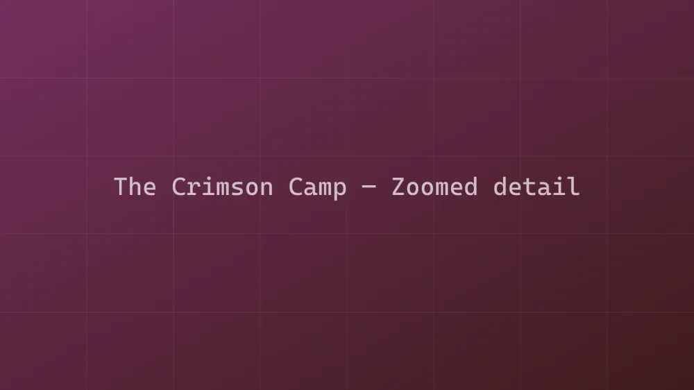 The Crimson Camp — Image 1