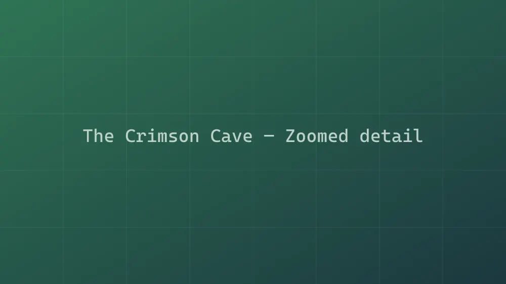 The Crimson Cave — Image 1