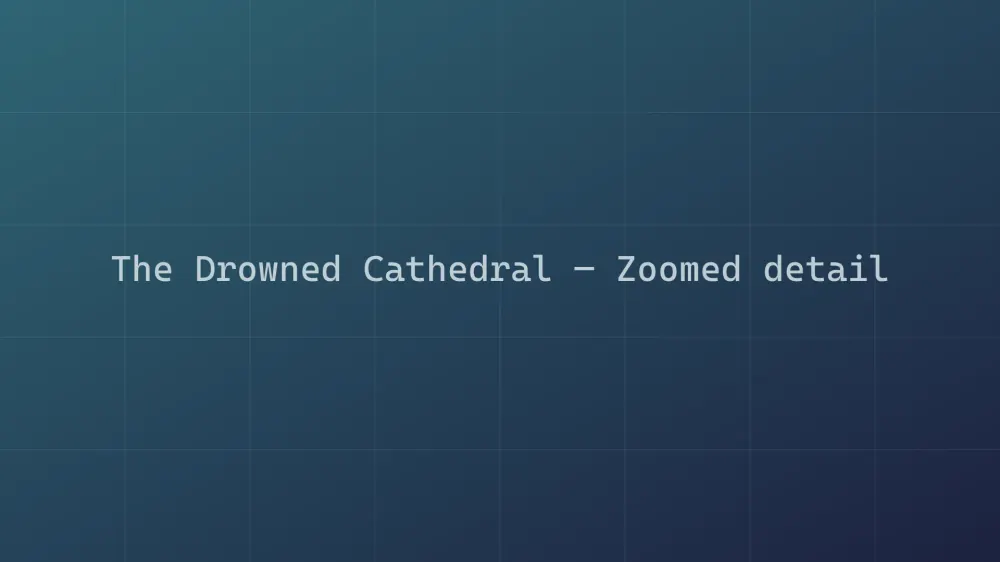 The Drowned Cathedral — Image 1