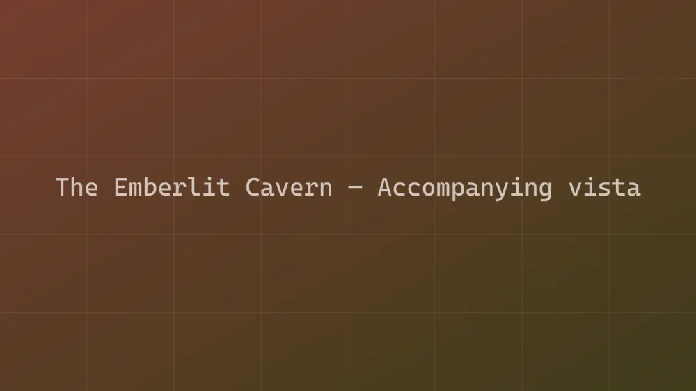 The Emberlit Cavern — Image 2