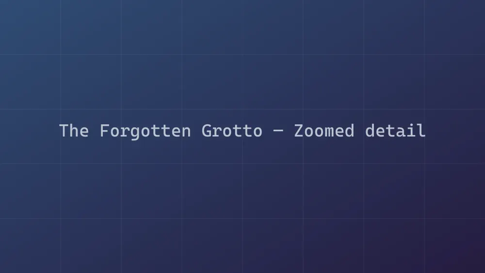 The Forgotten Grotto — Image 1