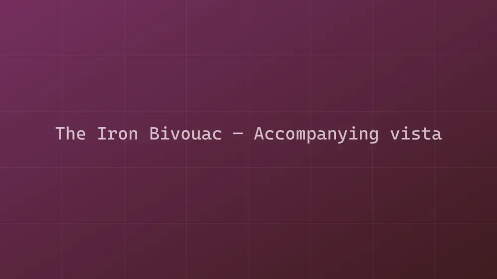 The Iron Bivouac — Image 2