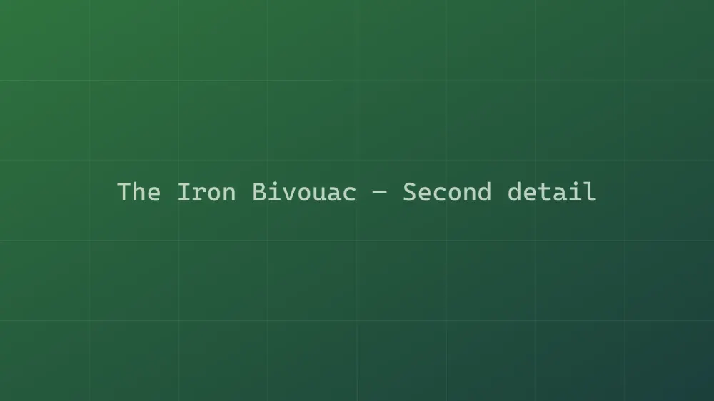 The Iron Bivouac — Image 5
