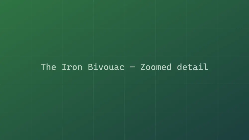The Iron Bivouac — Image 1